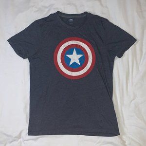 Gender Neutral Captain America Graphic Tee
